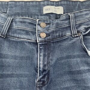 BKE Payton Bootcut Flare Jeans Womens 34x31.5 Mid Rise Medium Wash Stretch Denim